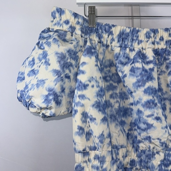 J Crew Antique Ikat Off Shoulder Dress - Picture 6 of 11